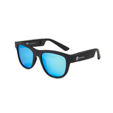 Matte Black With Polarized Revo Blue Lens